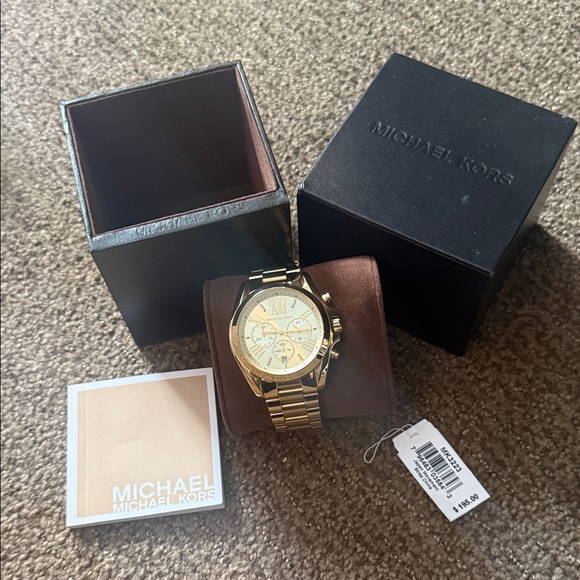 Michael Kors Accessories - Michael Kors Gold Chronograph Watch